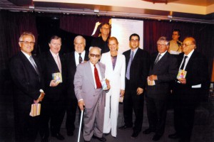 Dans l'ordre, Michel Lord (Bombardier), Pierre Mantha, Fernand Lindsay; Jean Cypihot, Paul-Dupont Hébert, Martine Laberge (Deloitte), L. Liberatore, Jean Turmel et Maurice Deschamps